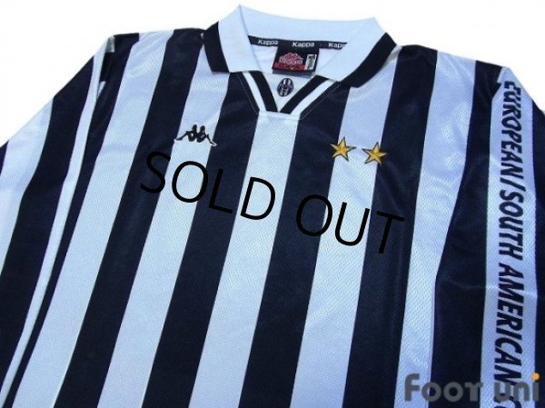 Photo3: Juventus 1996 Home Long Sleeve Shirt (3)
