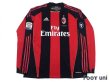 Photo1: AC Milan 2010-2011 Home Player Long Sleeve Shirt #99 Cassano Serie A Tim Patch/Badge (1)