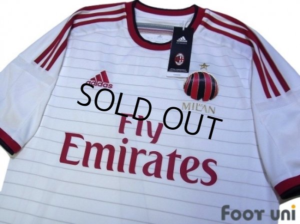 Photo3: AC Milan 2014-2015 Away Shirt #7 Menez w/tags (3)