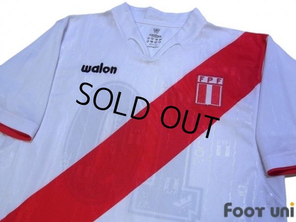 Photo3: Peru 2004-2006 Home Shirt #10 (3)
