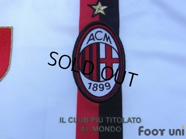 Photo6: AC Milan 2011-2012 Home Shirt #11 Ibrahimovic Tim Cup Patch/Badge w/tags (6)