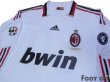 Photo3: AC Milan 2009-2010 Away Player Long Sleeve Shirt #80 Ronaldinho Lega Calcio Serie A Patch/Badge Champions League Trophy Patch/Badge (3)