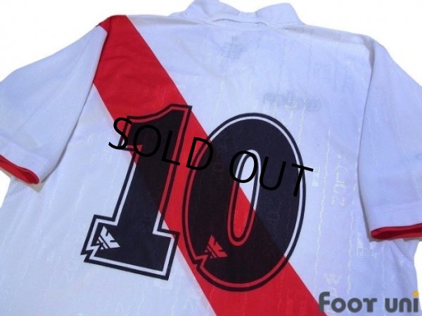 Photo4: Peru 2004-2006 Home Shirt #10 (4)