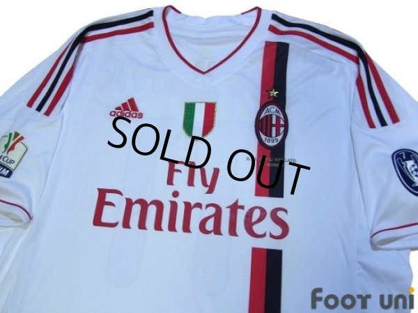 Photo3: AC Milan 2011-2012 Home Shirt #11 Ibrahimovic Tim Cup Patch/Badge w/tags (3)