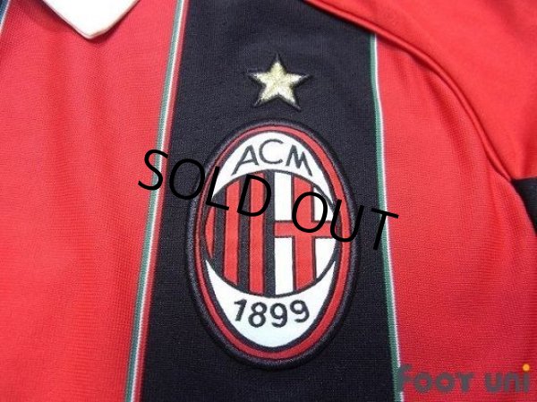 Photo6: AC Milan 2012-2013 Home Long Sleeve Shirt #92 El Shaarawy (6)