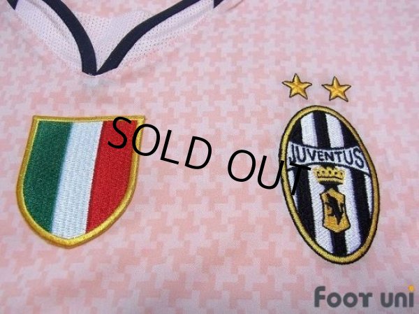 Photo5: Juventus 2003-2004 Away Long Sleeve Shirt Scudetto Patch/Badge (5)