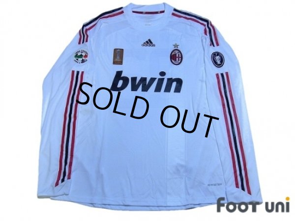 Photo1: AC Milan 2008-2009 Away Player Long Sleeve Shirt #22 Kaka FIFA Club World Cup Champions Patch w/tags (1)