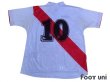 Photo2: Peru 2004-2006 Home Shirt #10 (2)