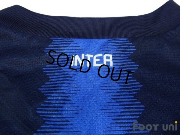 Photo7: Inter Milan 2010-2011 Home Long Sleeve Shirt Scudetto Patch/Badge (7)