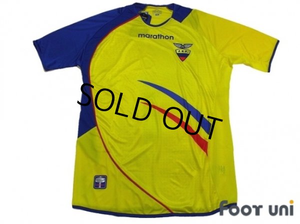 Photo1: Ecuador 2006 Home Shirt w/tags (1)