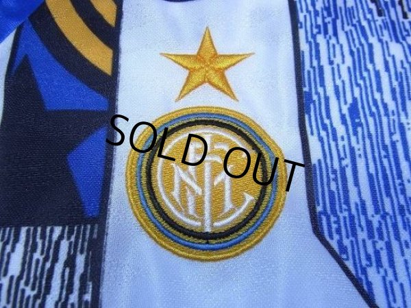 Photo6: Inter Milan 1995-1996 Away Shirt #6 Roberto Carlos (6)