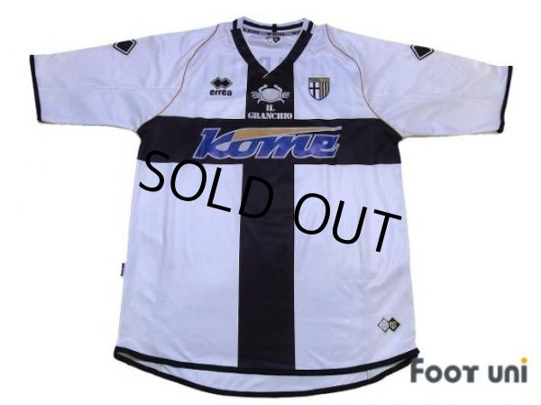 Photo1: Parma 2007-2008 Home Shirt #9 Lucarelli (1)