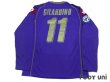 Photo2: Fiorentina 2008-2009 Home Long Sleeve Shirt #11 Gilardino Lega Calcio Serie A Tim Patch/Badge (2)