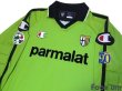 Photo3: Parma 2003-2004 GK Long Sleeve Shirt  #34 Amelia Lega Calcio Serie A Tim Patch/Badge + 90th Anniversary 1913-2003 Patch/Badge (3)