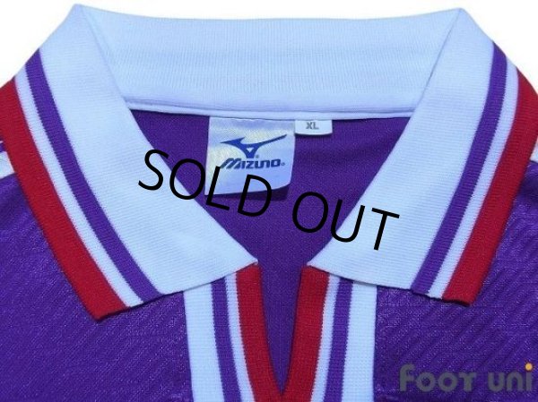 Photo5: Fiorentina 2001-2002 Home Long Sleeve Shirt #38 Bartolucci Lega Calcio Patch/Badge + Coppa Italia Patch/Badge (5)