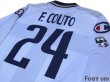 Photo4: Parma 2005-2006 Home Long Sleeve Shirt #24 F.Couto Lega Calcio Serie A Tim Patch/Badge (4)