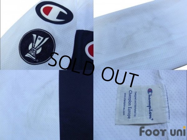 Photo7: Parma 2004-2005 Home Long Sleeve Shirt #26 Ferronetti UEFA Cup Patch/Badge (7)