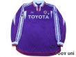 Photo1: Fiorentina 2001-2002 Home Long Sleeve Shirt #38 Bartolucci Lega Calcio Patch/Badge + Coppa Italia Patch/Badge (1)