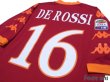 Photo4: AS Roma 2010-2011 Home Shirt #16 De Rossi Serie A Tim Patch/Badge w/tags (4)