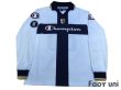 Photo1: Parma 2004-2005 Home Long Sleeve Shirt #26 Ferronetti UEFA Cup Patch/Badge (1)