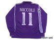 Photo2: Fiorentina 2004-2005 Home Long Sleeve Shirt #11 Miccoli Lega Calcio Serie A Patch/Badge (2)