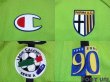 Photo6: Parma 2003-2004 GK Long Sleeve Shirt  #34 Amelia Lega Calcio Serie A Tim Patch/Badge + 90th Anniversary 1913-2003 Patch/Badge (6)