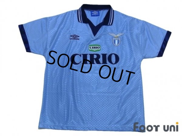 Photo1: Lazio 1996-1997 Home Shirt (1)