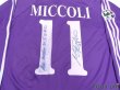 Photo3: Fiorentina 2004-2005 Home Long Sleeve Shirt #11 Miccoli Lega Calcio Serie A Patch/Badge (3)