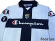 Photo3: Parma 2004-2005 Home Long Sleeve Shirt #26 Ferronetti UEFA Cup Patch/Badge (3)