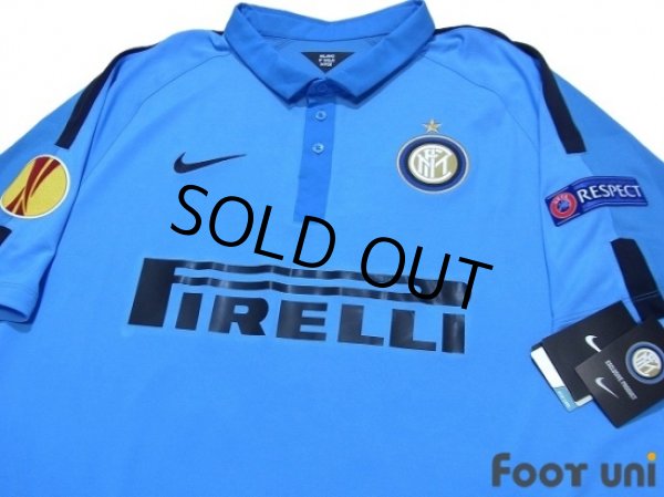 Photo3: Inter Milan 2014-2015 3RD Shirt #55 Nagatomo UEFA Europa League + Respect Patch/Badge w/tags (3)