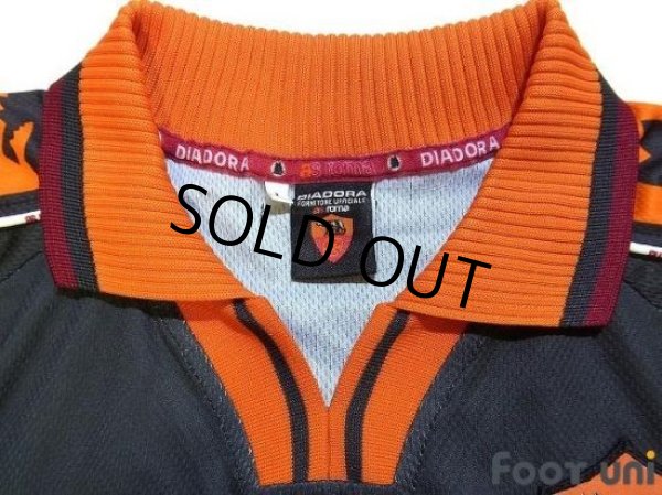 Photo4: AS Roma 1998-1999 3RD Long Sleeve Shirt (4)