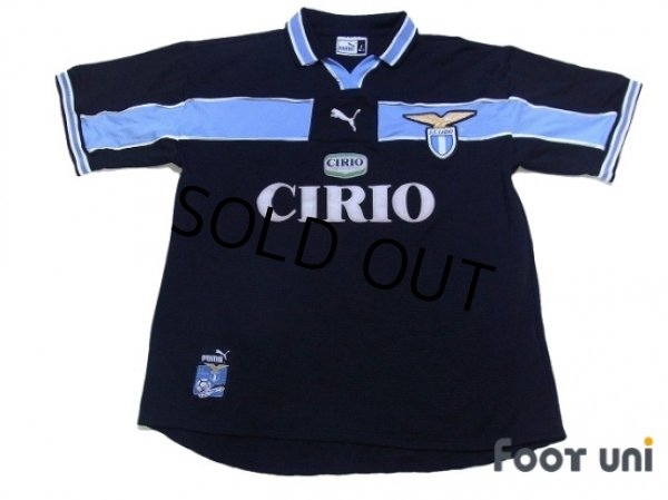Photo1: Lazio 1998-1999 Away Shirt (1)
