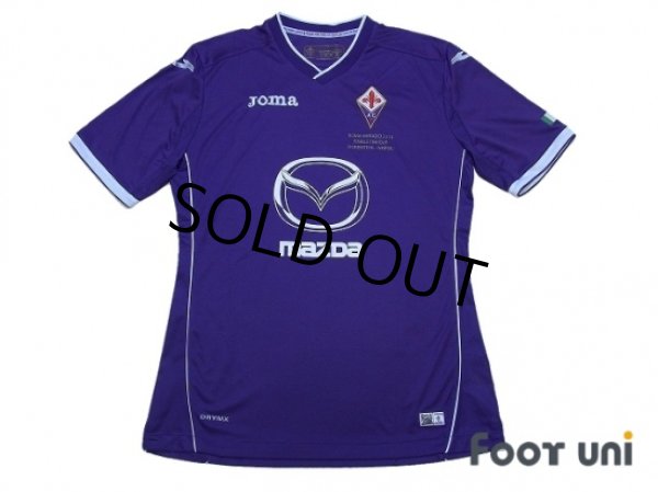 Photo1: Fiorentina 2013-2014 Home Shirt (1)