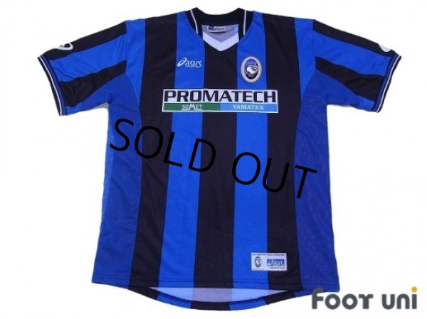 Photo1: Atalanta 2002-2003 Home Shirt (1)