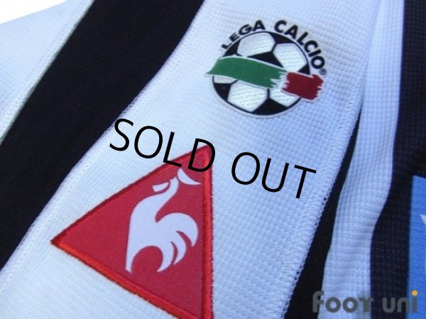 Photo8: Udinese 2003-2004 Home Long Sleeve Shirt #6 Jankulovski Lega Calcio Patch/Badge (8)