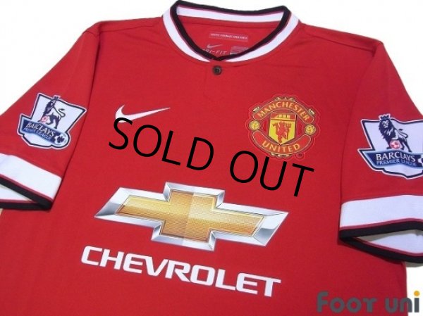 Photo3: Manchester United 2014-2015 Home Shirt #9 Falcao Premier League Patch w/tags (3)