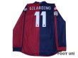 Photo2: Genoa 2013-2014 Home Long Sleeve Shirt #11 Gilardino Serie A Tim Patch/Badge (2)