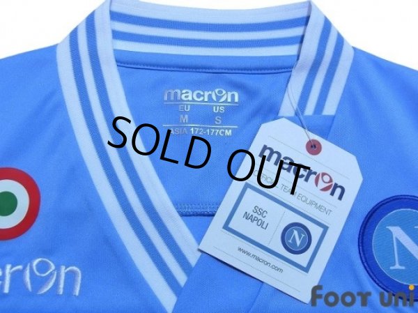 Photo4: Napoli 2012-2013 Home Shirt Coppa Italia Patch/Badge w/tags (4)