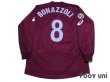Photo2: Reggina 2003-2004 Home Long Sleeve Shirt #8 Bonazzoli Lega Calcio Tim Cup Patch/Badge (2)