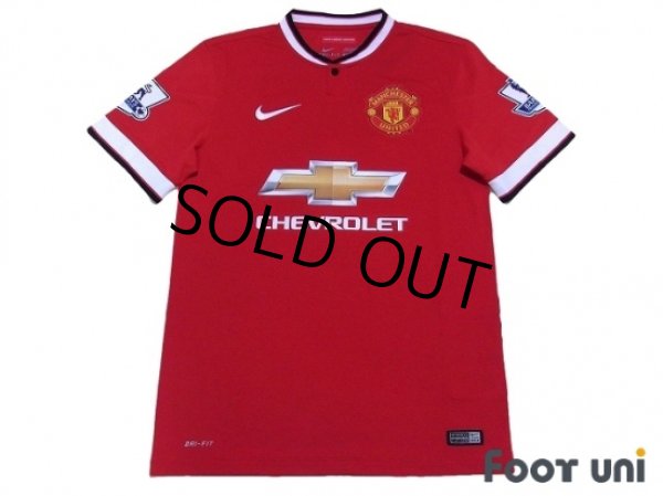 Photo1: Manchester United 2014-2015 Home Shirt #9 Falcao Premier League Patch w/tags (1)
