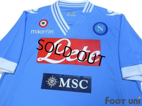 Photo3: Napoli 2012-2013 Home Shirt Coppa Italia Patch/Badge w/tags (3)