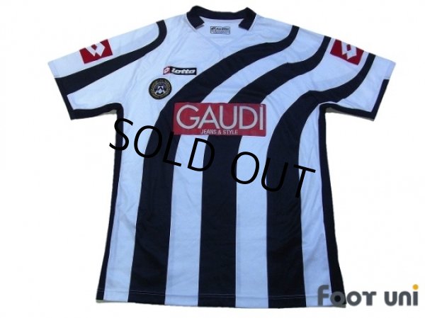 Photo1: Udinese 2006-2007 Home Shirt (1)