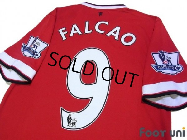 Photo4: Manchester United 2014-2015 Home Shirt #9 Falcao Premier League Patch w/tags (4)