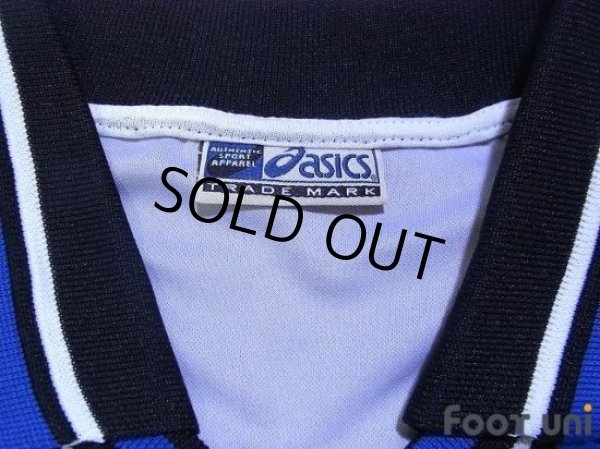 Photo4: Atalanta 2001-2002 Home Long Sleeve Shirt Lega Calcio Patch/Badge (4)