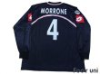 Photo2: Palermo 2002-2003 Away Long Sleeve Shirt #4 Morrone Lega Calcio Patch/Badge (2)