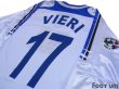 Photo3: Atalanta 2006-2007 Away Long Sleeve Shirt #17 Vieri Lega Calcio Serie A Tim Patch/Badge (3)