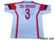 Photo2: Bari 1999-2000 Home Shirt #3 Del Grosso Lega Calcio Patch/Badge (2)