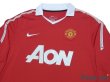 Photo3: Manchester United 2010-2011 Home Long Sleeve Shirt #18 Scholes (3)