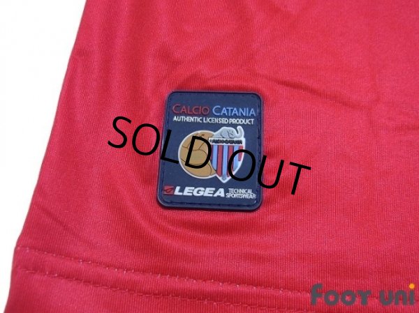 Photo7: Catania 2009-2010 3RD Long Sleeve Shirt #15 Morimoto Lega Calcio Serie A Tim Patch/Badge (7)