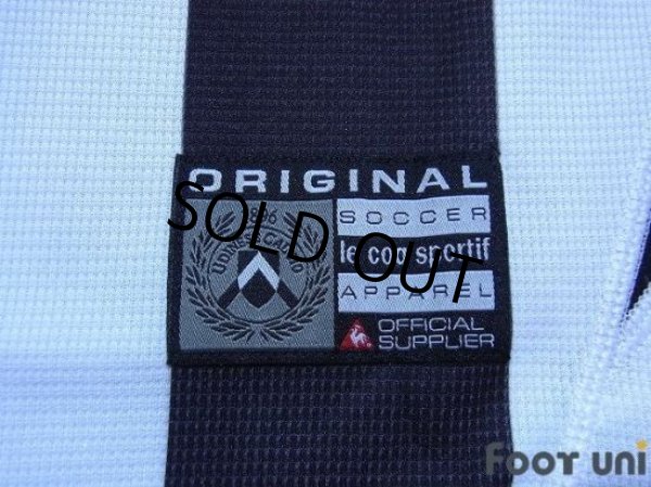 Photo6: Udinese 2003-2004 Home Long Sleeve Shirt #6 Jankulovski Lega Calcio Patch/Badge (6)